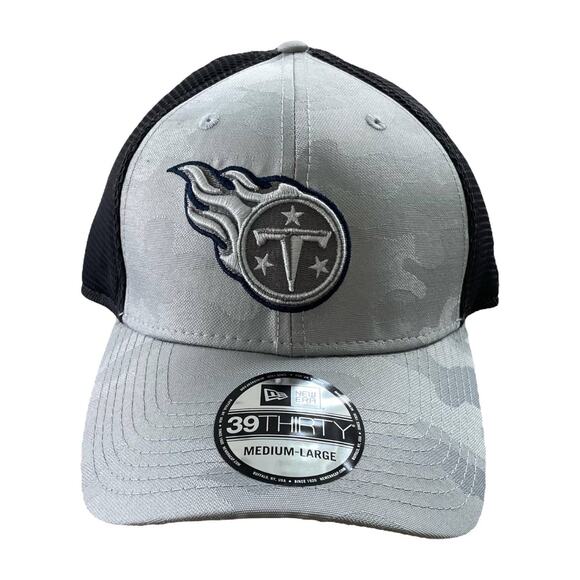New Era Other - New era Tennessee Titans Gray Camo Fitted hat M/L